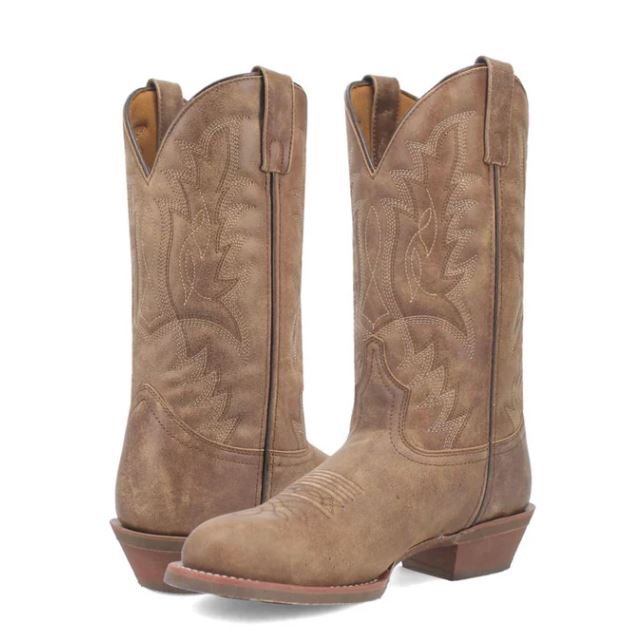 Laredo Tan Weller Men's Leather Western Boots 68496