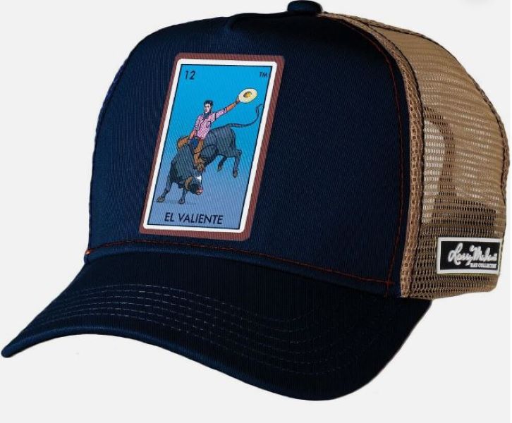 Larry Mahan by Milano Hat Denim Color El Valiente Loteria Cap MCBCELVA