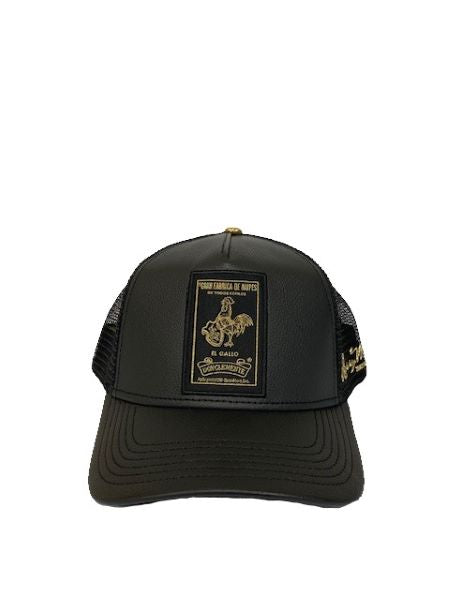 Larry Mahan by Milano Hat Gold/Black Loteria El Gallo Cap MCBCLGGD