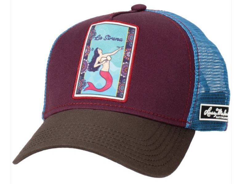 Larry Mahan by Milano Hats Purple La Sirena Loteria Cap MCBCLASI