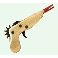 001 Derringer Kids Toy RubberBand Guns