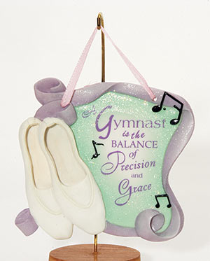 107997 Gymnast Plaque