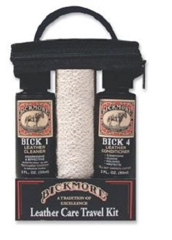 10FPR202 On-The-Go Leather Travel Care Kit