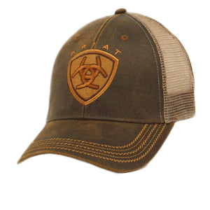 1515602 Ariat Men's Oil Skin Mesh Hat