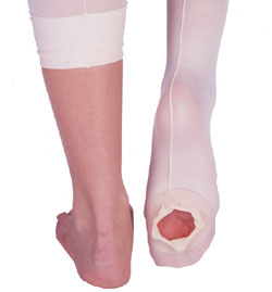 1864A Adult Mock Seam Convertible Tights