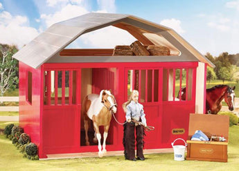 307 Breyer Horses Two-Stall Red Barn