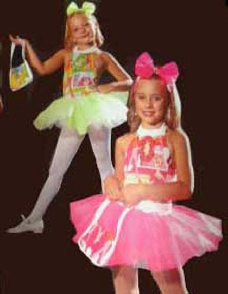 3513 Sassy Girls Recital Costumes