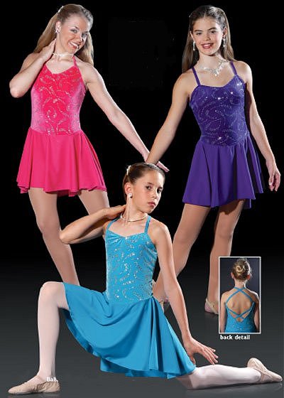 4402 Jewelette DANCE RECITAL COSTUME