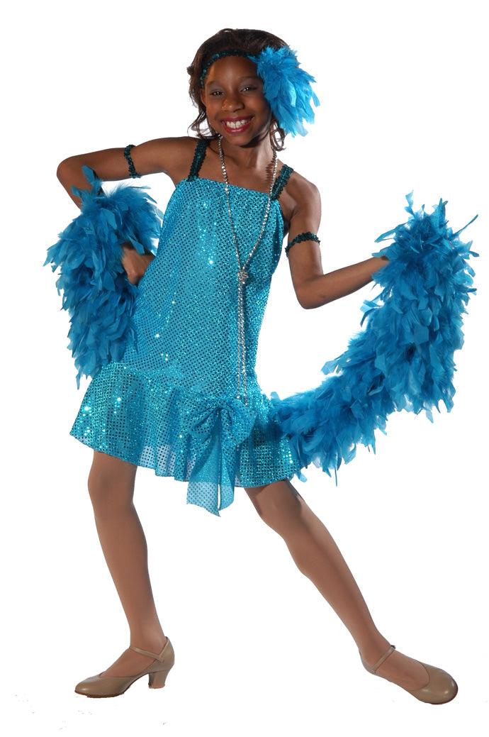 4612 Adullt DECO DANCER RECITAL COSTUME