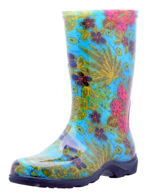 5002BL Midsummer Blue Ladies Rain Boots