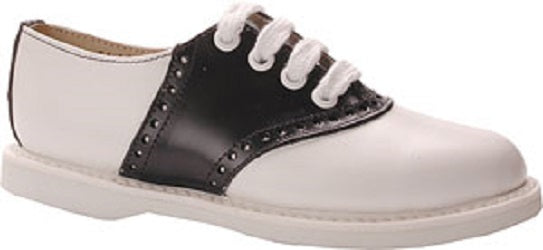 535 Black & White Cheerleading Saddle Oxfords
