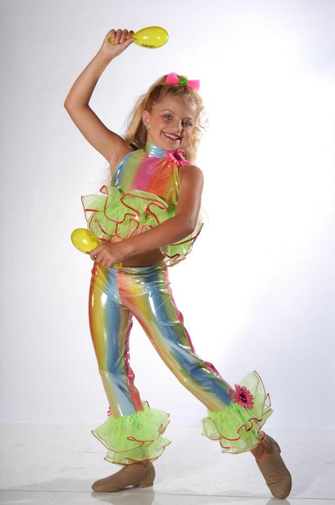 7629 CHA-CHA Dance Recital Costumes