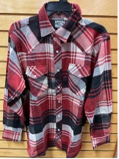 A-1 Mens Long Sleeve Flannel Shirts 7010W