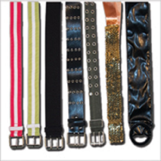 A-128 Stripe Ribbon Belt