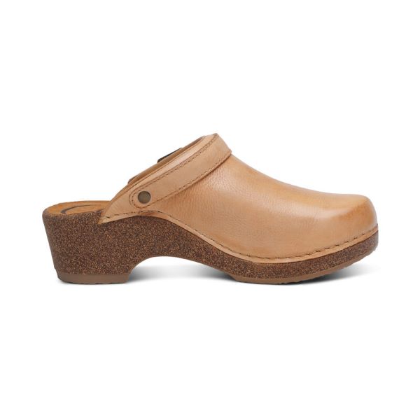 Aetrex Natural Beckie Cork Clog LC202
