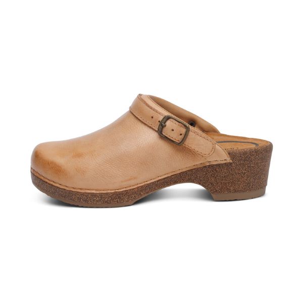 Aetrex Natural Beckie Cork Clog LC202
