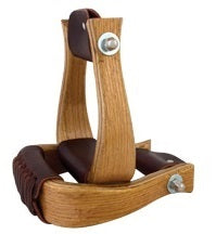 Aime Imports Wood Bell Stirrup 172156