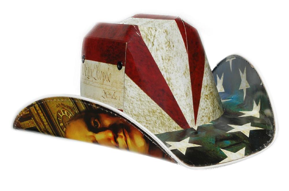 American Flag Box Hat Flagboxhat