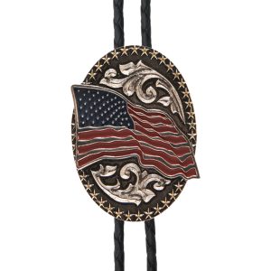 And West American Flag Bolo BOL142