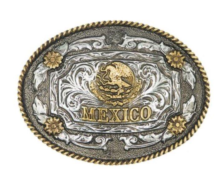 Andwest Mexico Oval Rope Edge Buckle RC017