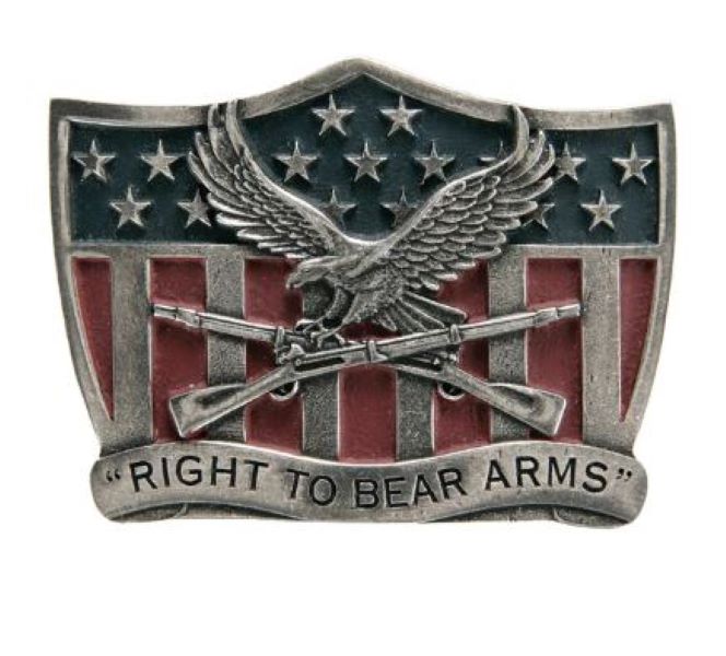AndWest Right To Bear Arms Buckle 635-02