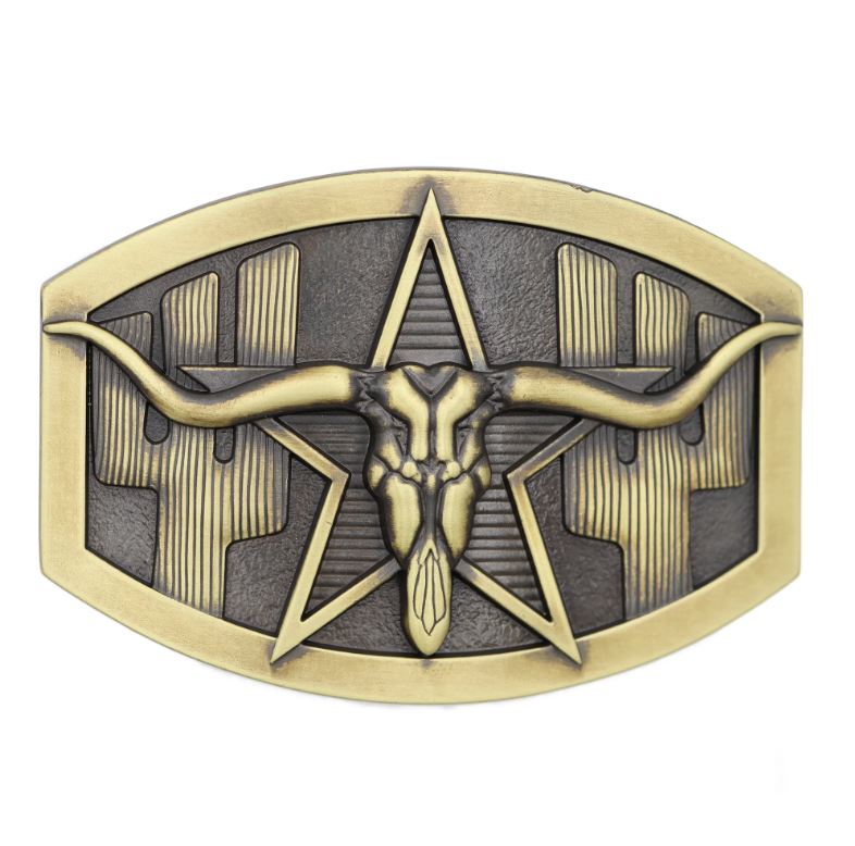 Andwest Saguro Cactus Longhorn Buckle 597