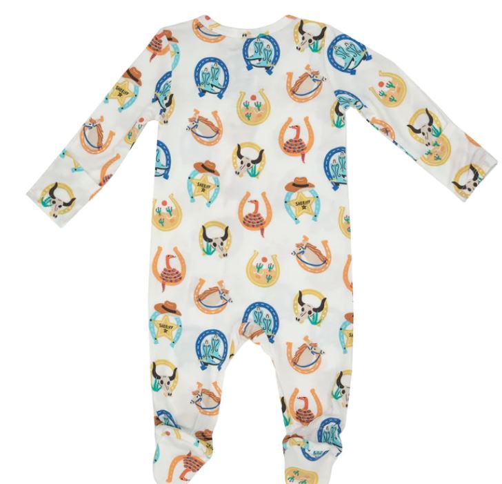 Angel Dear Bamboo Zipper Footie 651