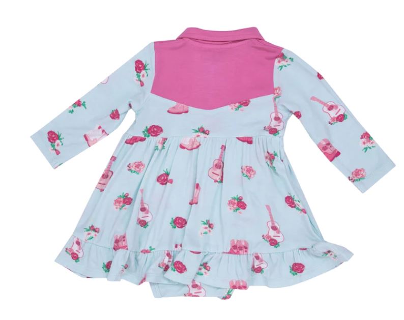 Angel Dear Cowgirl Bodysuit Dress 550