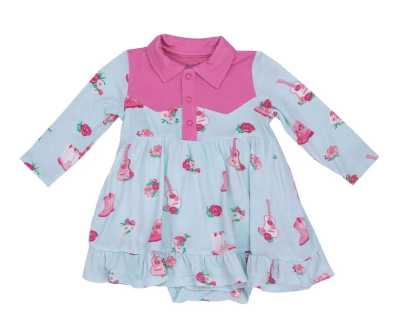 Angel Dear Cowgirl Bodysuit Dress 550