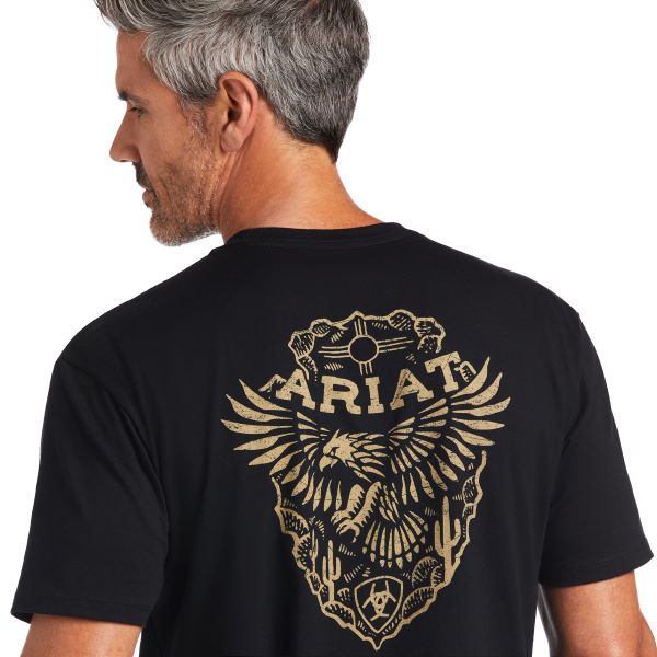 Ariat Black Arrowhead Mens T-Shirt 10040125
