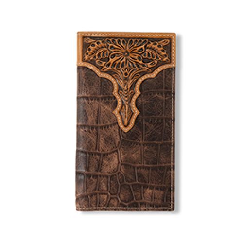 Ariat Brown Rodeo Mens Wallet A3552802