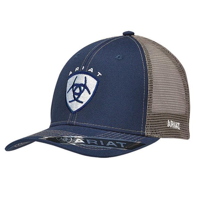 Ariat Navy/Tan Logo Snapback Cap 1595303