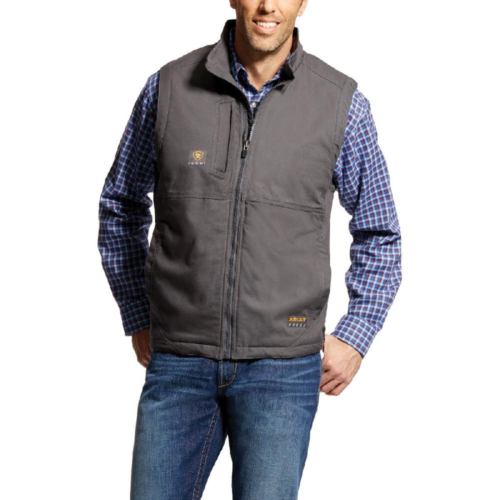 Ariat Rebar Gray DuraCanvas Vest 10023934