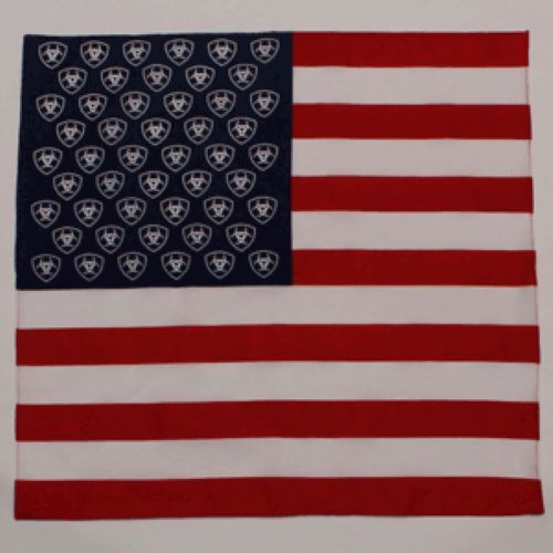 Ariat USA Flag Print Bandana A1109397