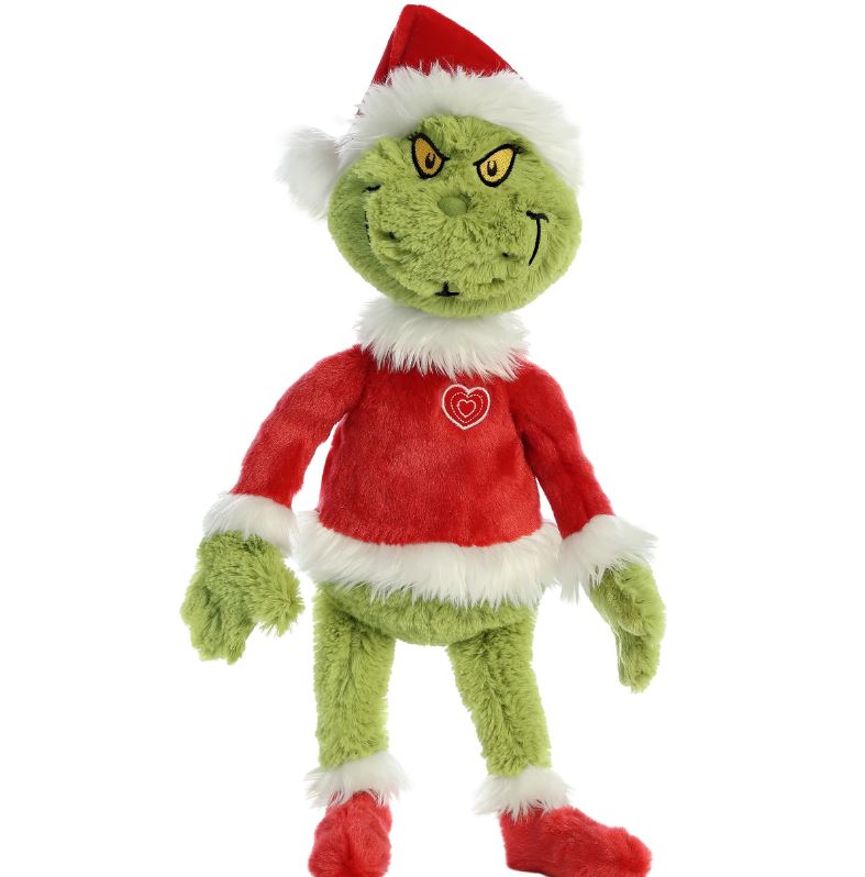 Aurora Dr. Seuss 16 inch Grinch Santa 15900