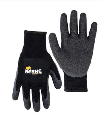 Berne Black Heavy Duty Quick Grip Glove
