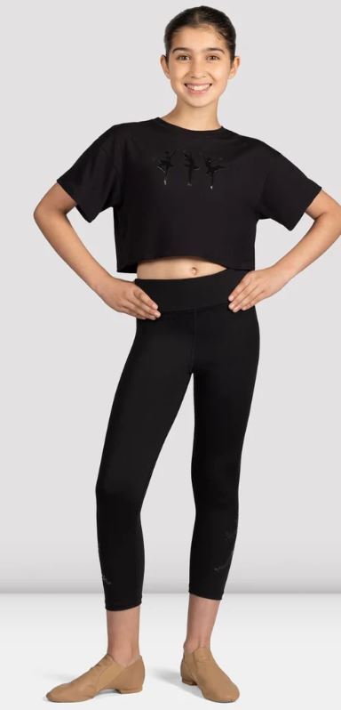 Bloch Ballerina Crop Tee M1563C