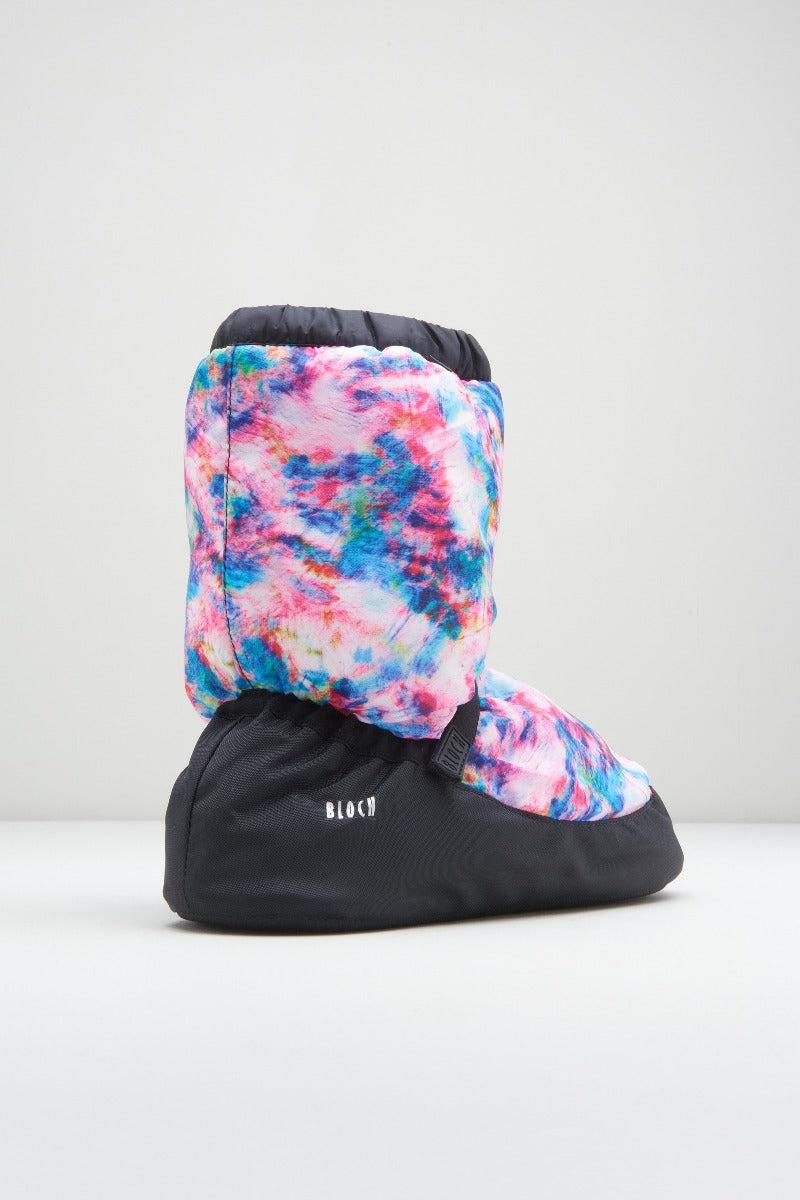 Bloch Blue Tie Dye Warm Up Booties IM009P