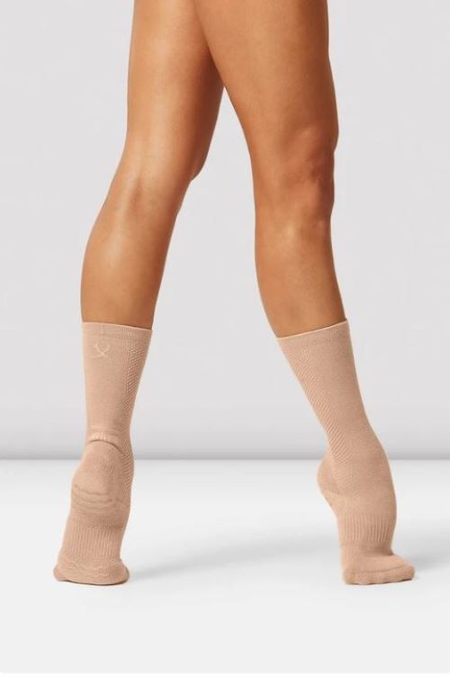 Bloch Sand Blochsox Dance Socks A1000-SAND