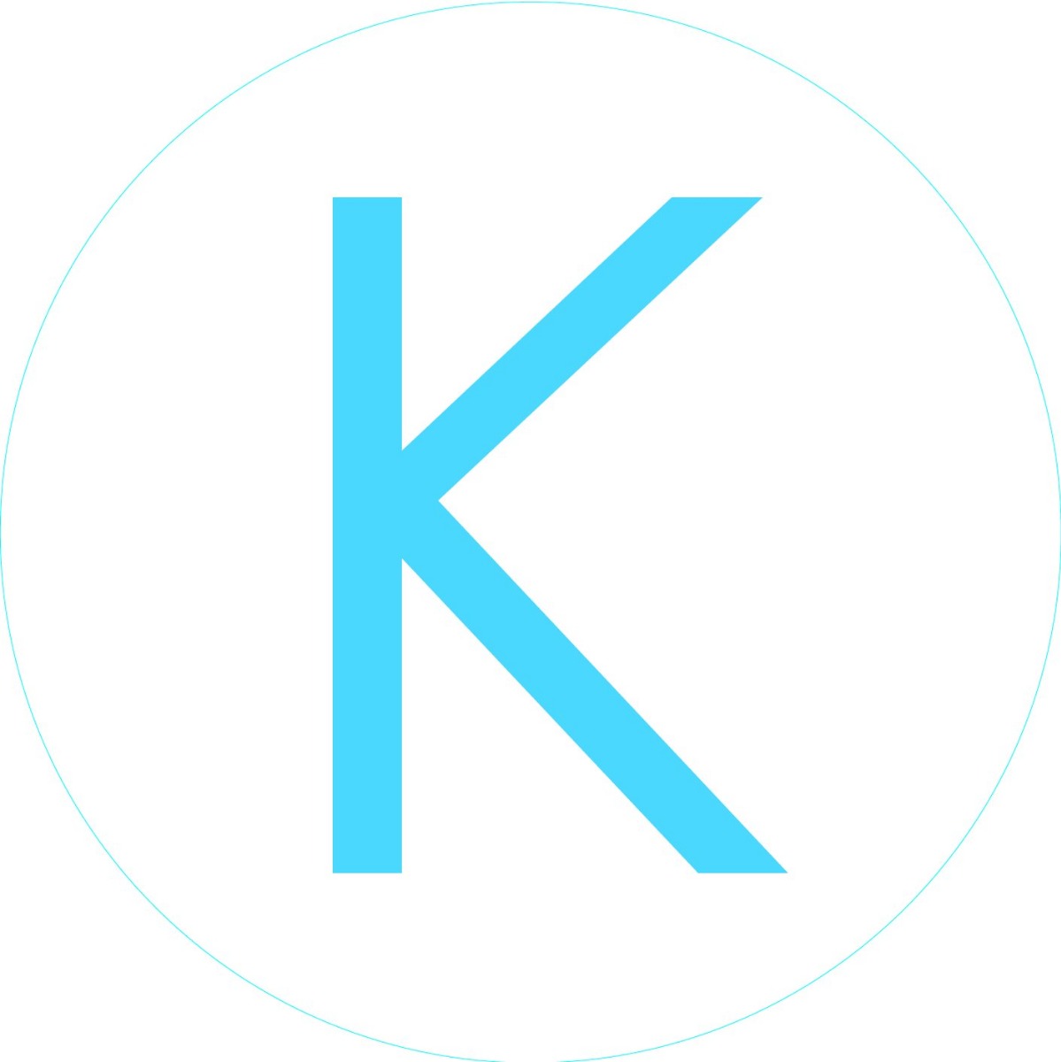 Bogg Letter K Initial Bit