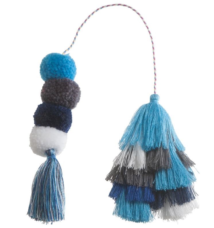 Bogg Ocean Double Baubles Tassel