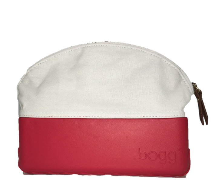 Bogg Red Beauty and the Bogg Cosmetic Bag