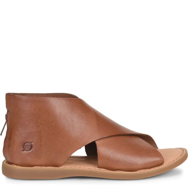 Born Cuoio Brown Iwa Womens Sandals F78006