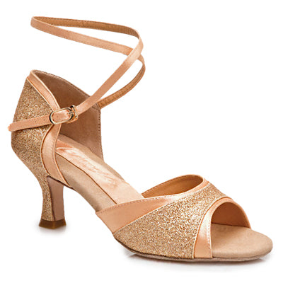 BR1591 Nadia 2in Glitter Satin Ballroom