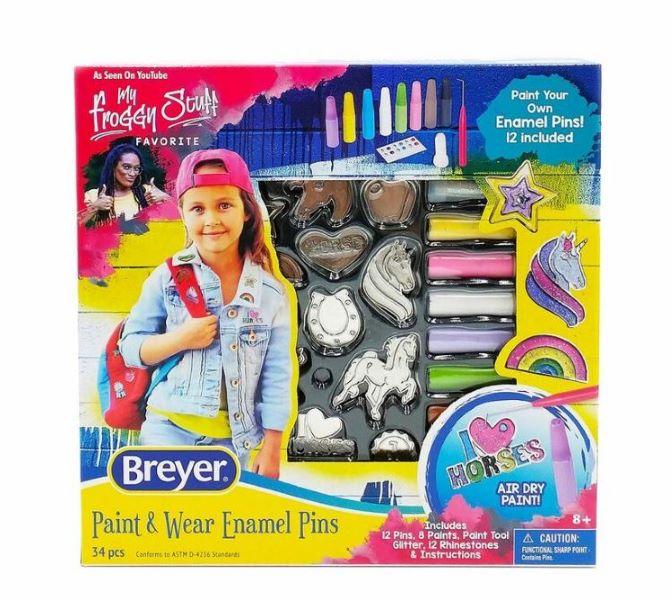 Breyer Paint and Wear Enamel Pins Set W4240