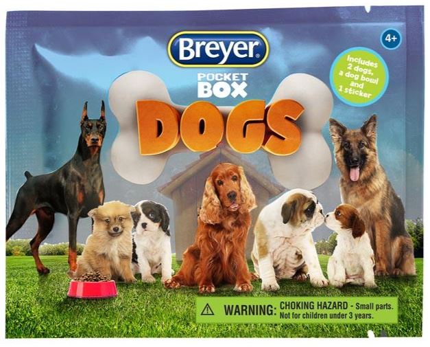 Breyer Pocket Box Dogs Kids 1590