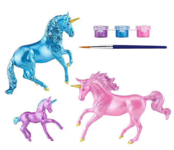 Breyer Unicorn Family Paint & Play Kit 4262