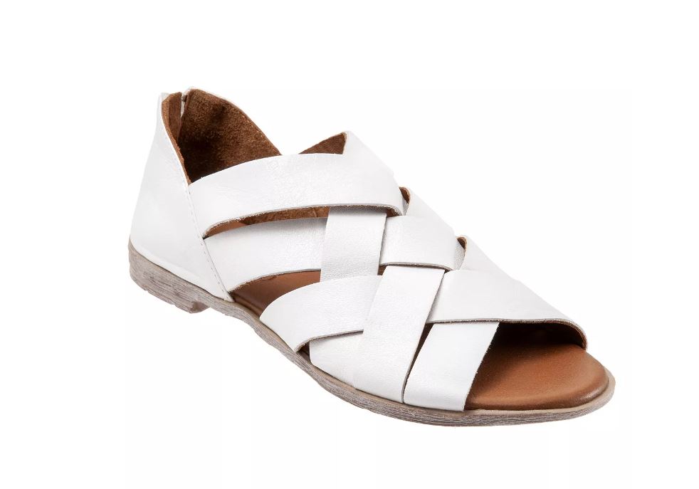 Bueno White Yvette Women's Sandals B1208100