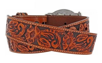 C30124 Tan Justin Lil' Trigger Boys Belt