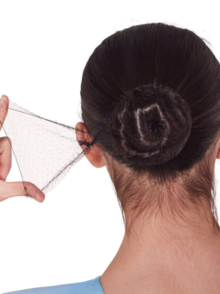 Capezio Black Bun Heads Hair Nets BH424